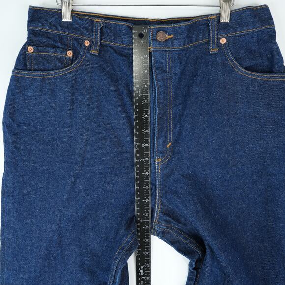 Vtg 90s Levis 551 Jeans Womens 16S (33x30) Relaxed Fit Tapered Leg High Rise - Picture 9 of 10